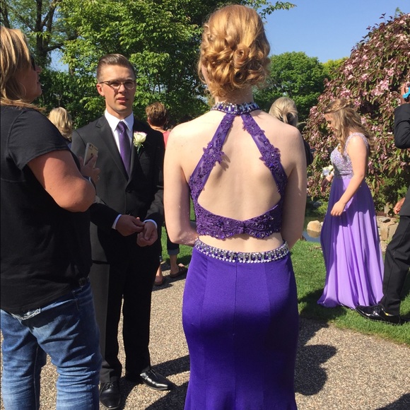 Two piece Prom dress - Picture 2 of 3